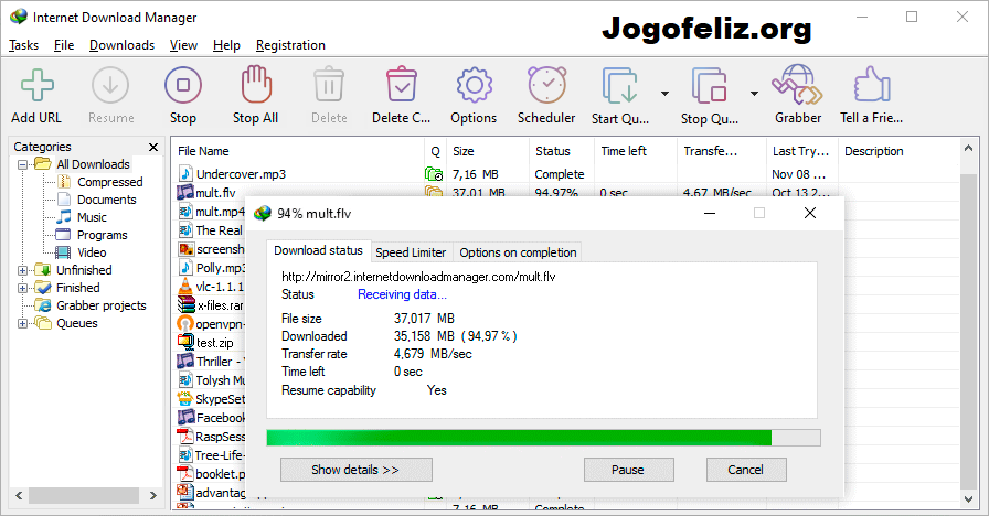 Internet Download Manager Crackeado + Chave Serial Download Grátis